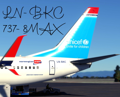PMDG 737-800 SSW Norwegian LN-BKC | [738MAX] | W/ Cabin | 4K 