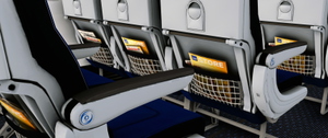 PMDG 737-800 BW & SSW | V2 SAS LN-RRG New scheme  | w/Cabin | 4K thumbnail 8