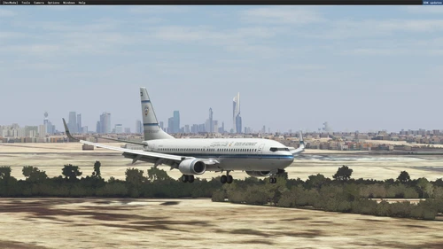 PMDG 737-800 STATE OF KUWAIT {dusty}