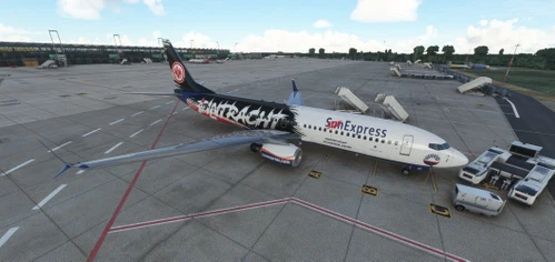 PMDG 737-800 Sun Express Eintracht Frankfurt (TC-SPC)