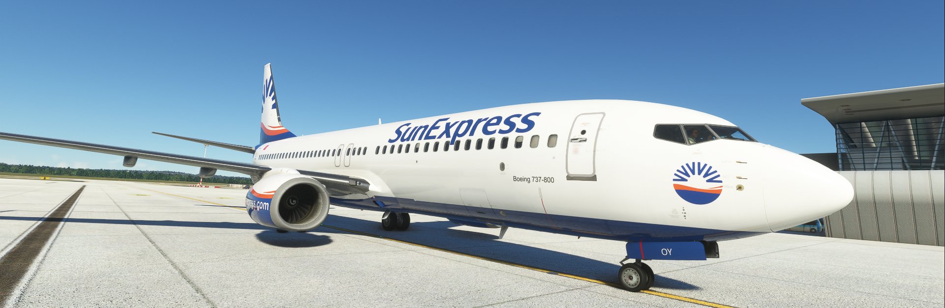 [PMDG 737-800] SunExpress TC-SOY Livery - Image 1