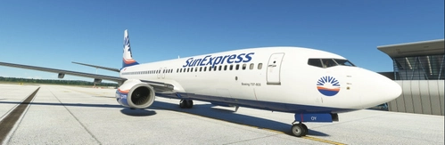 [PMDG 737-800] SunExpress TC-SOY Livery