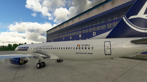 PMDG 737-800 Tarom (YR-BGJ) thumbnail 3