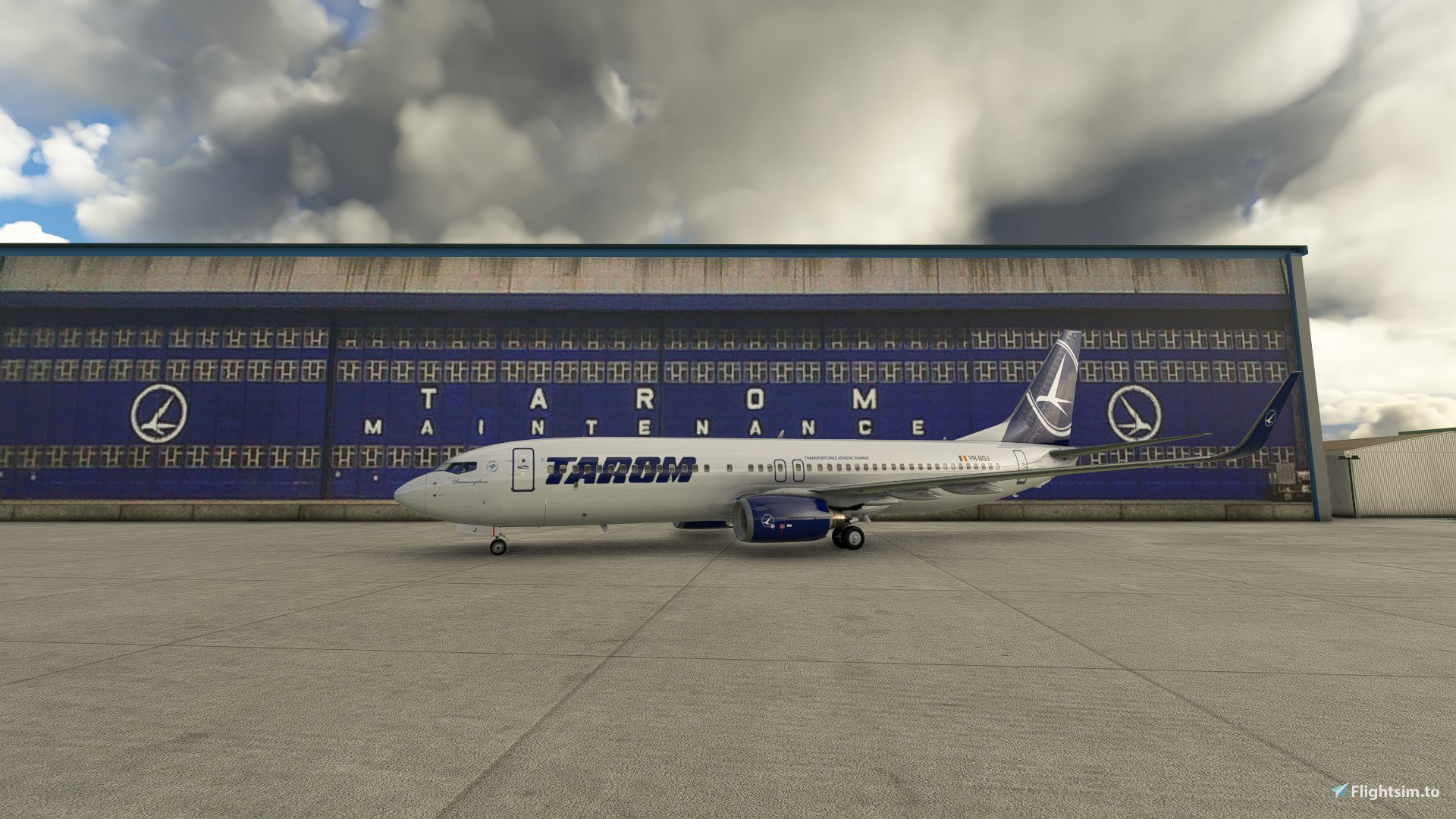 PMDG 737-800 Tarom (YR-BGJ) - Image 1