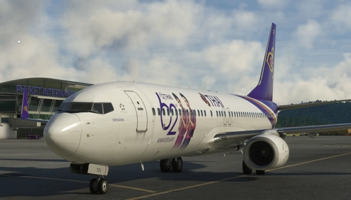 PMDG B737-800 | Thai Airways Intl 62nd Anniversary | HS-TDL