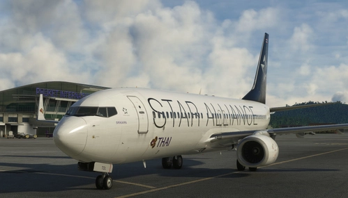 PMDG B737-800 | Thai Airways Intl - Star Alliance | HS-TDL