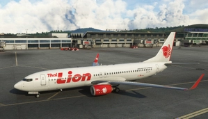 PMDG B737-800 | Thai Lion Air | HS-LTI thumbnail 3