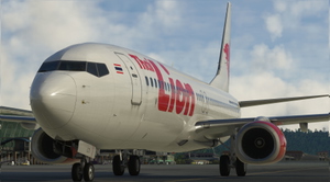 PMDG B737-800 | Thai Lion Air | HS-LTI thumbnail 2