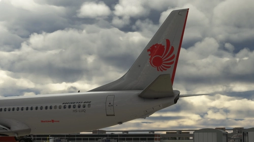 PMDG 737-800 Thai lion air (HS-LUQ) TCS_Liveries