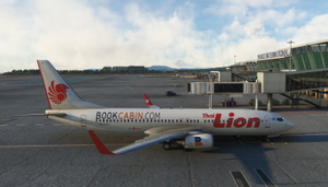 PMDG B737-800 | Thai Lion Air | HS-LUY thumbnail 4