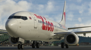 PMDG B737-800 | Thai Lion Air | HS-LUY thumbnail 2