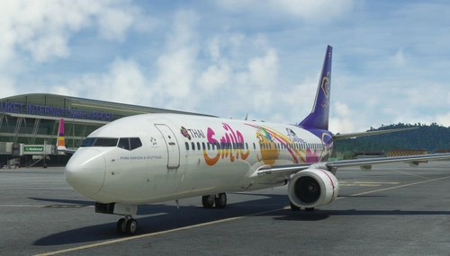 PMDG B737-800 | Thai Smile - Special Livery | HS-TXQ
