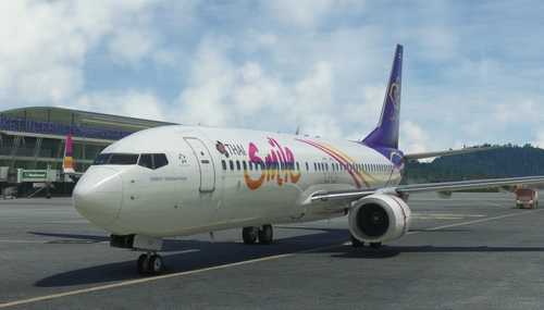 PMDG B737-800 | Thai Smile - Standard Livery | HS-TXF