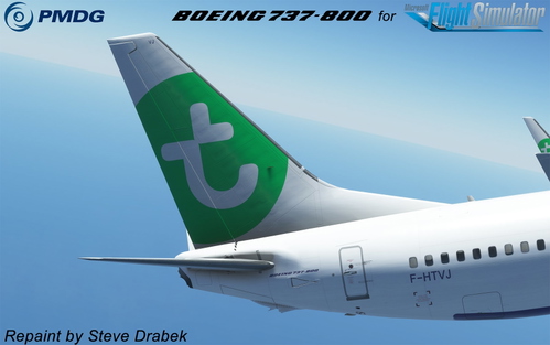 PMDG 737-800 Transavia (F-HTVJ- 2018)