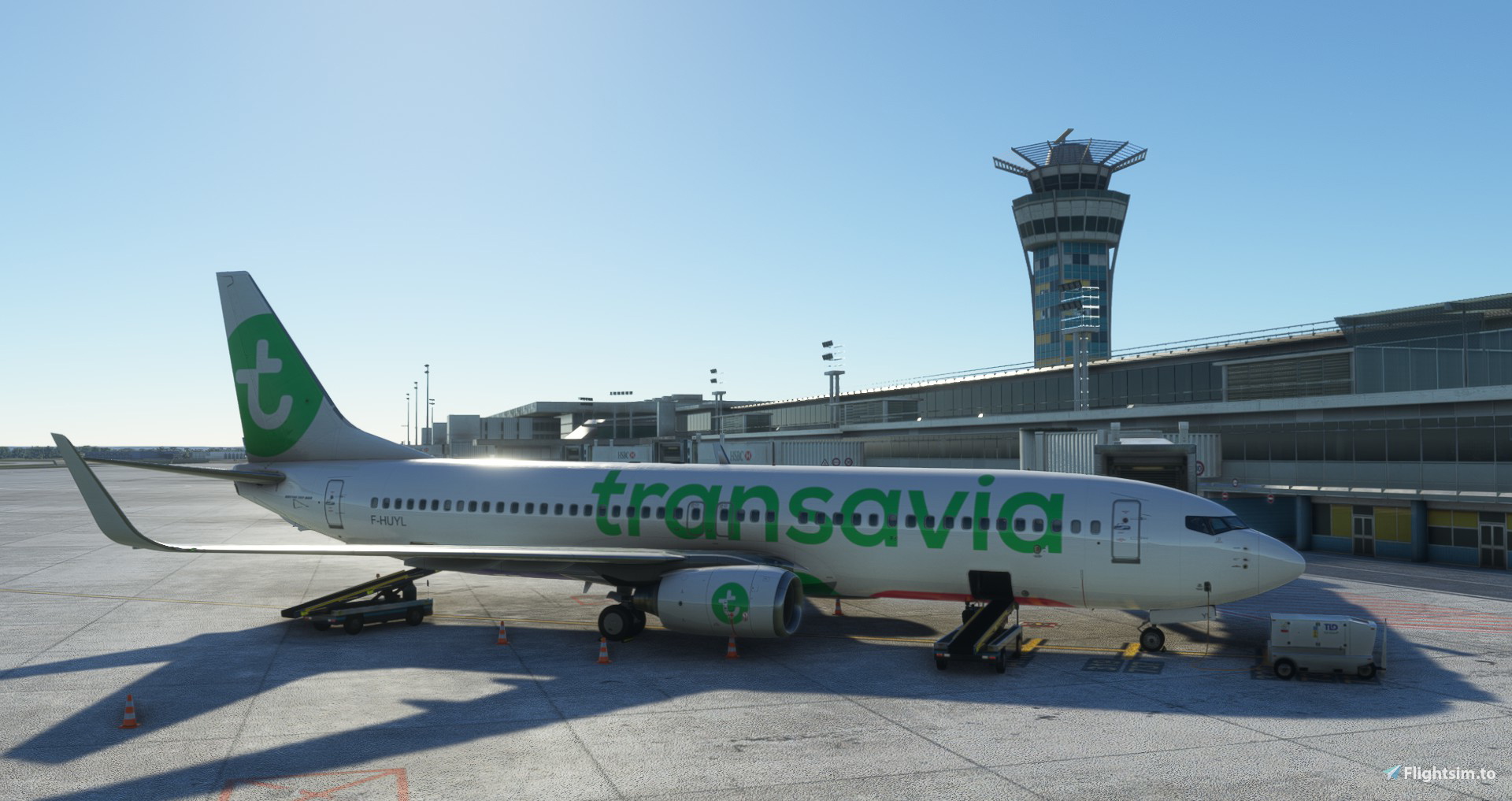 PMDG 737-800 TRANSAVIA FRANCE | F-HUYL WITH CABIN - Image 1