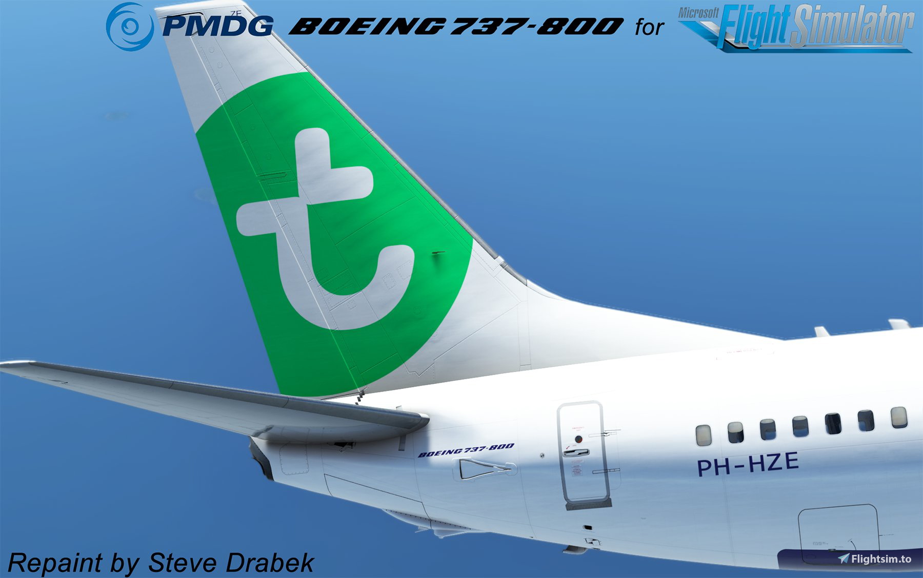 PMDG 737-800 Transavia (PH-HZE - 2015) - Image 1