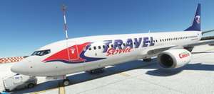 [PMDG 737-800] TravelService (Smartwings) OK-TSE Livery thumbnail 1