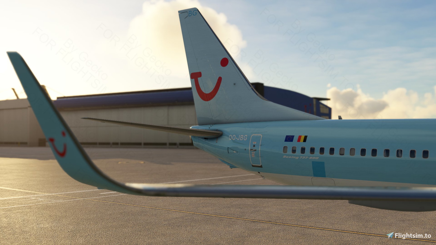PMDG 737-800 TUI BE | OO-JBG 2019 for Microsoft Flight Simulator | MSFS