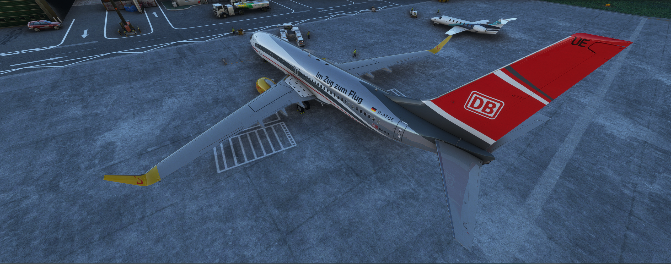 PMDG 737-800 TUI DB Air One (D-ATUE) - Aircraft Liveries for MSFS