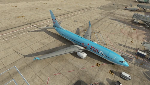 PMDG 737-800 TUI Fly (D-ATYH) /w Cabin