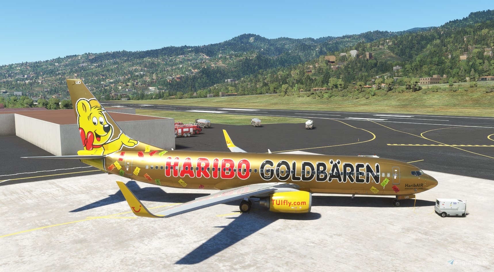 PMDG 737-800 TUI Haribo HaribAIR with Cabin for Microsoft Flight