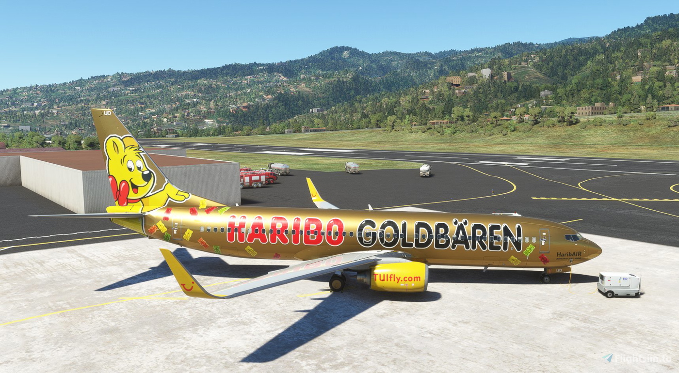 PMDG 737-800 TUI Haribo HaribAIR with Cabin のために Microsoft  