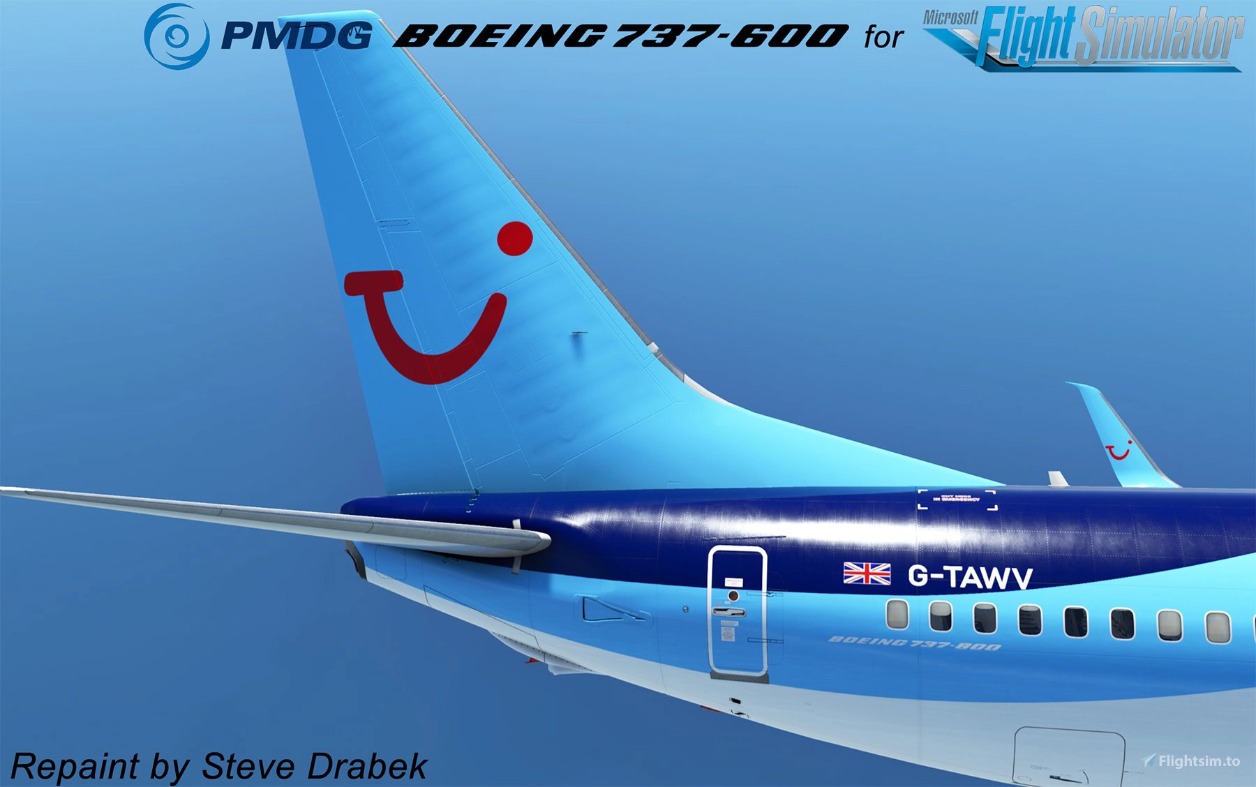 PMDG 737-800 TUI UK (G-TAWV - 2019) - Image 1