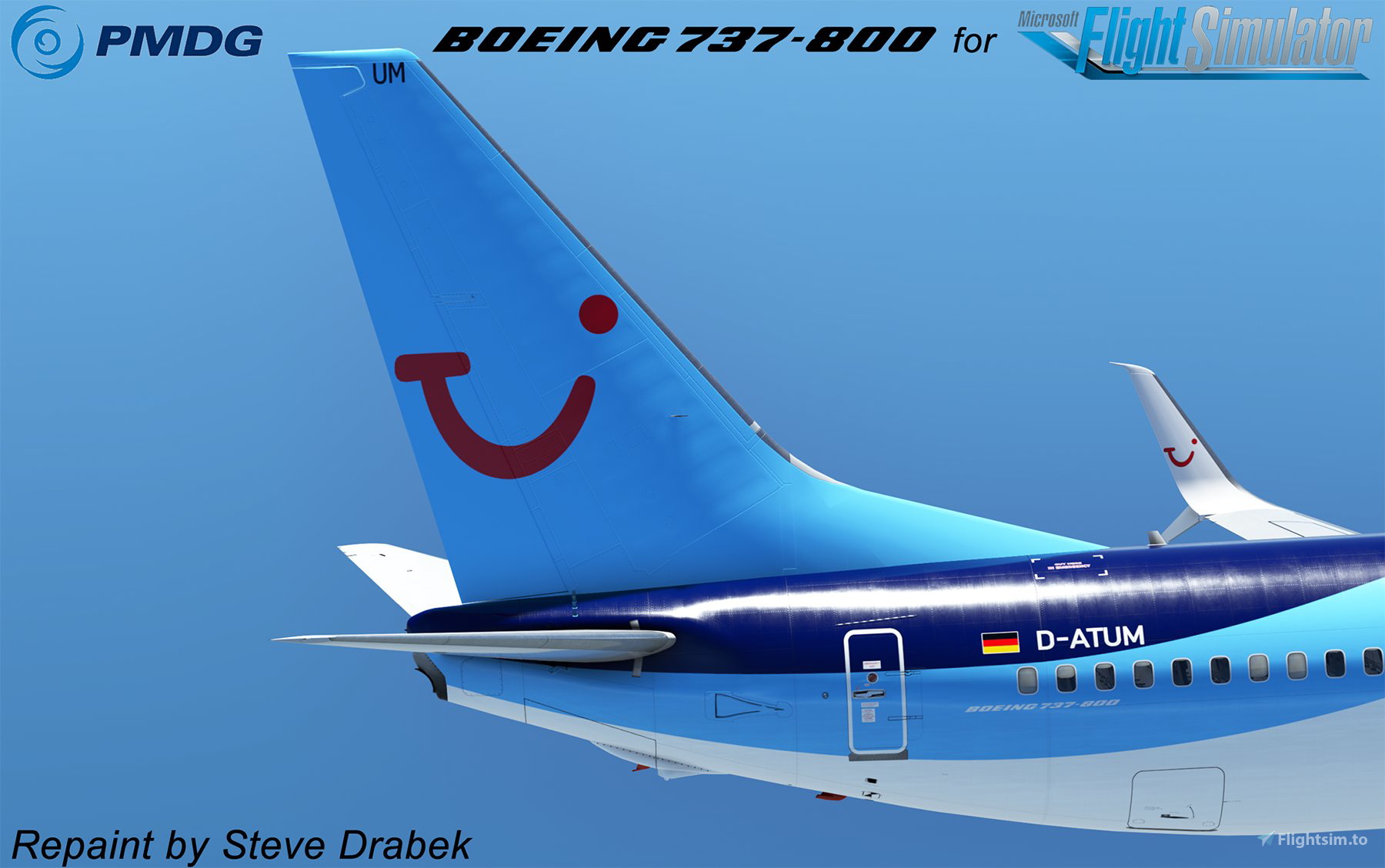 PMDG 737-800 TUIfly (D-ATUM - 2018) - Image 1