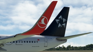 PMDG 737-800 Turkish Airlines TC-JHE - Star Alliance  thumbnail 2