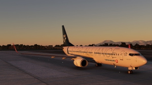 PMDG 737-800 Turkish Airlines TC-JHE - Star Alliance  thumbnail 3