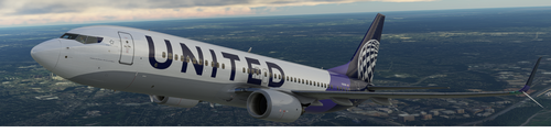 PMDG 737-800 United Concept Livery BBJ2 