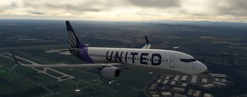 PMDG 737-800 United Concept Livery 