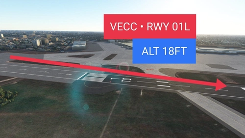 PMDG 737-800 VECC Landing Challenge