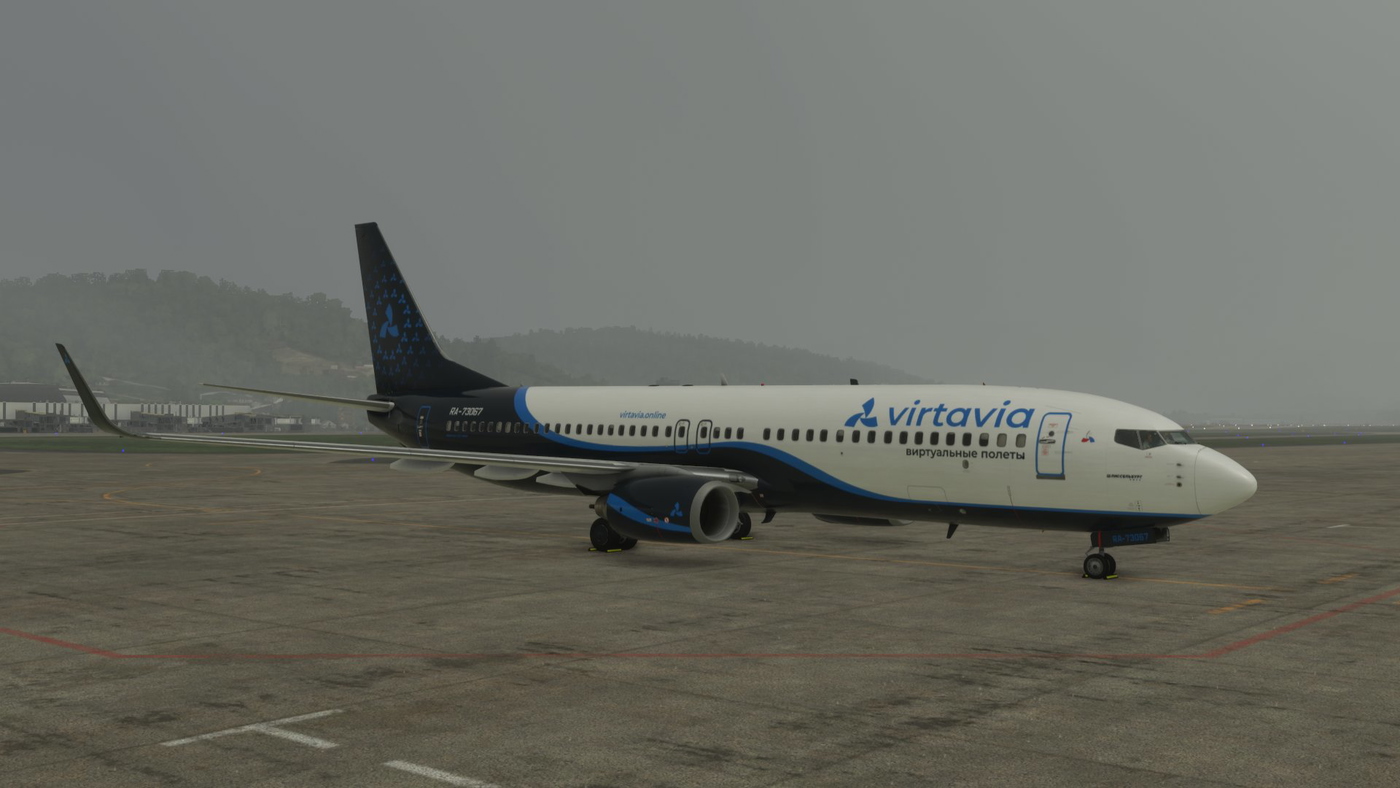 PMDG 737-800 Virtavia RA-73067 Livery [4k] for Microsoft Flight ...
