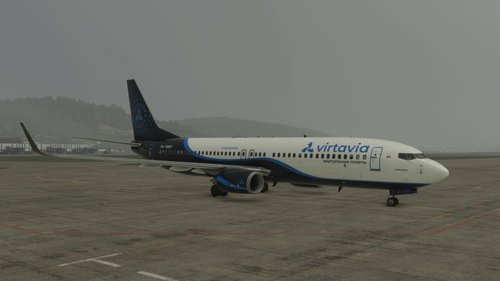 PMDG 737-800 Virtavia RA-73067 Livery [4k]