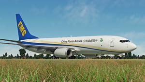 PMDG 737-800BCF China Postal Airlines 中国邮政航空 B-5550 8K thumbnail 6