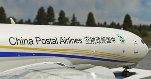 PMDG 737-800BCF China Postal Airlines 中国邮政航空 B-5550 8K thumbnail 1