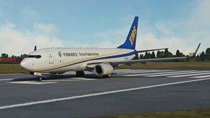 PMDG 737-800BCF China Postal Airlines 中国邮政航空 B-5550 8K thumbnail 3