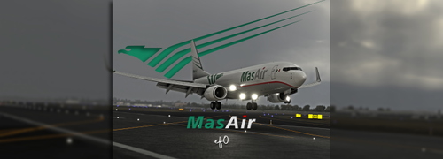 PMDG 737-800BCF MasAir N538LA | 4K | Fictional