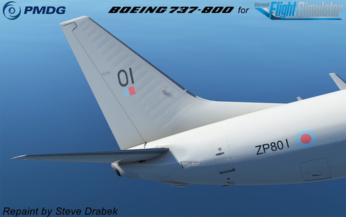PMDG 737-800BCF RAF P-8 (ZP801 - 2022)