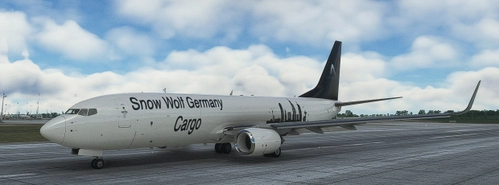 PMDG 737-800BCF Snow Wolf Germany Cargo