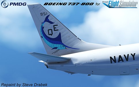 PMDG 737-800BCF USN P-8 VP-40 (168951 - 2020)