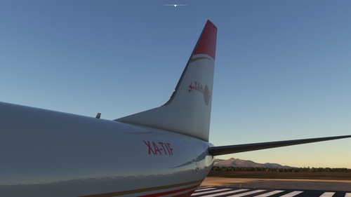 PMDG 737-800BDSF Aeronaves TSM (XA-TIF - Fictional Model)
