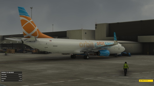 PMDG 737-800BDSF Orbit Cargo BW