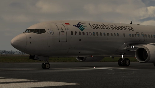 PMDG 737-8U3 | GIA/GA Garuda Indonesia | PK-GMD