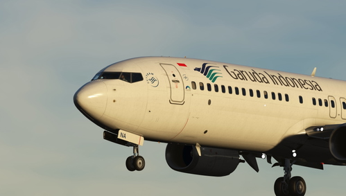 PMDG 737-8U3 | GIA/GA Garuda Indonesia | PK-GNA