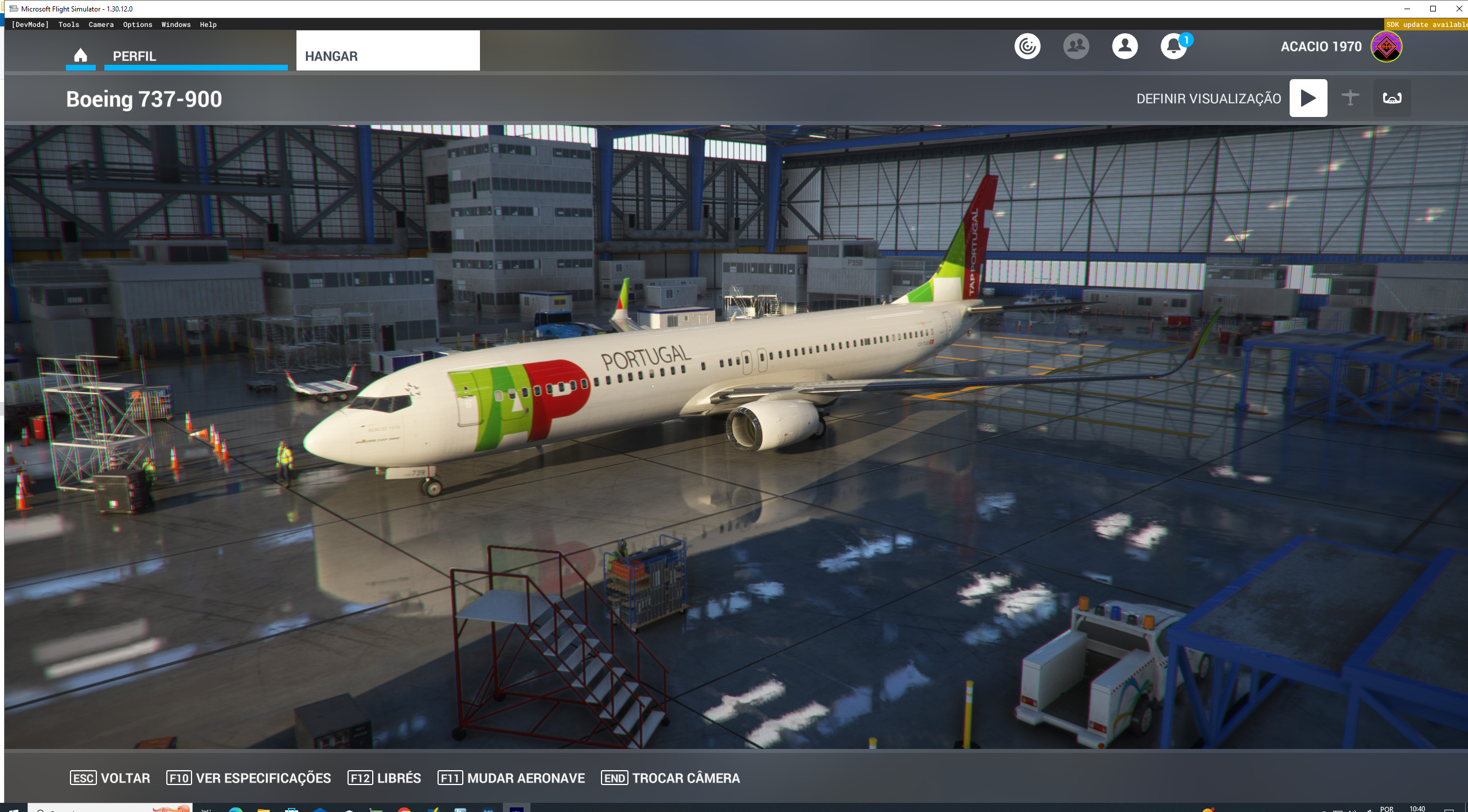 [PMDG 737-900] TAP PORTUGAL (CS-TUD) - FICTIONAL VERSION - Image 1