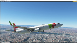 [PMDG 737-900] TAP PORTUGAL (CS-TUD) - FICTIONAL VERSION thumbnail 4
