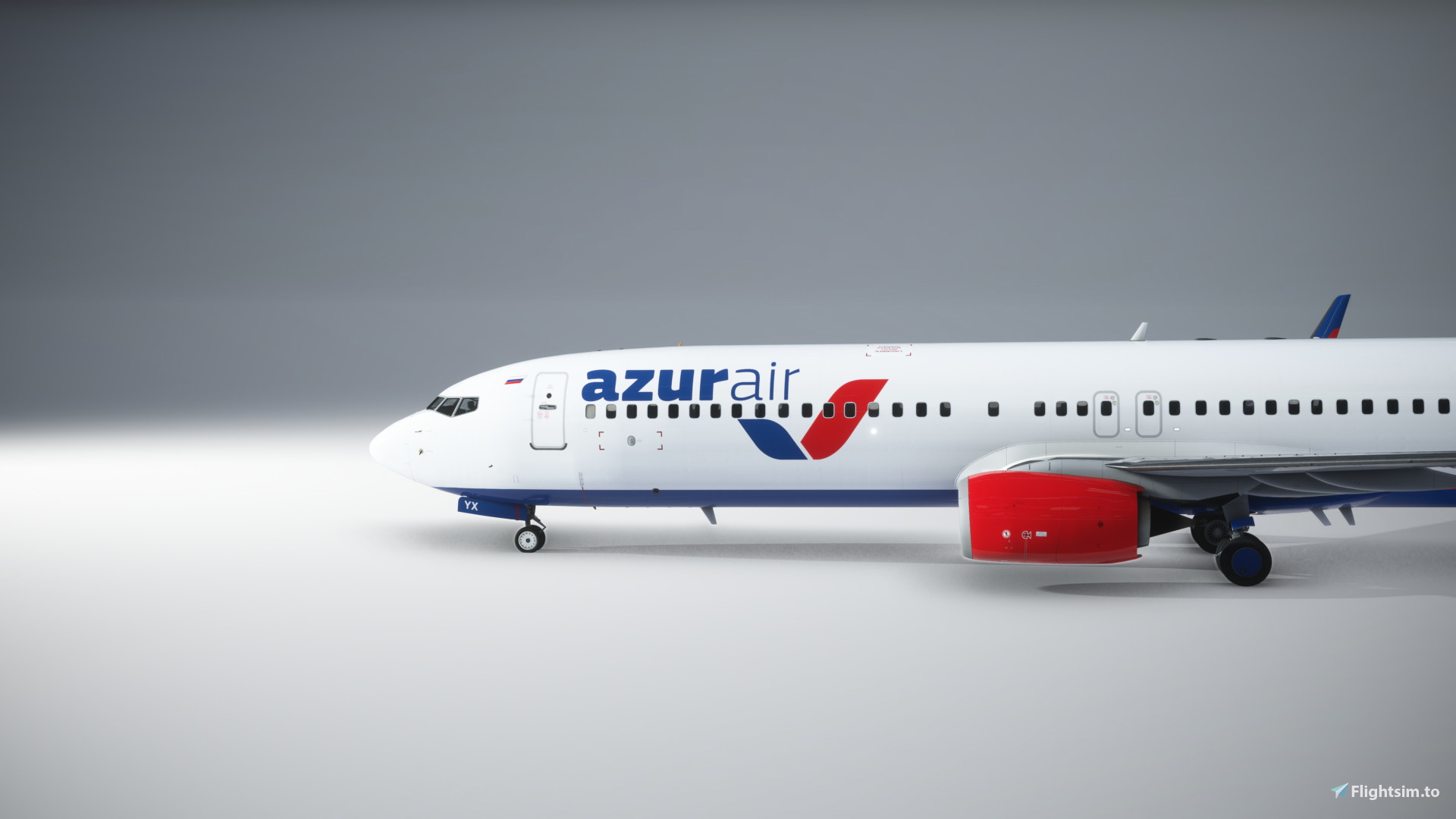 PMDG 737-900ER | AzurAir (VQ-BYX) 8K | With cabin - Image 1