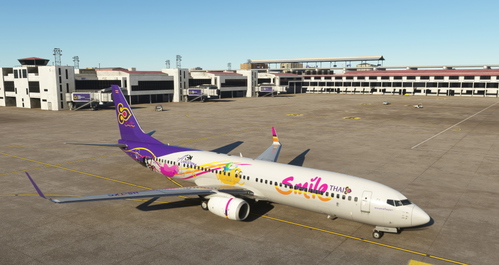 PMDG B737-900ER | Thai Smile - Special Livery | HS-TXQ